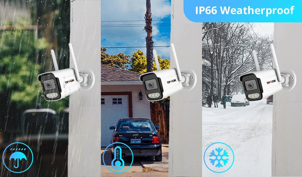 8MP 4K IP Camera WiFi Bullet Outdoor With AI Human Detection - stepyours.com