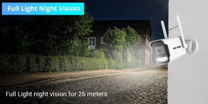 8MP 4K IP Camera WiFi Bullet Outdoor With AI Human Detection - stepyours.com
