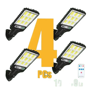 Solar Outdoor Led Wall Lamp With Motion Sensor Light — product view 1