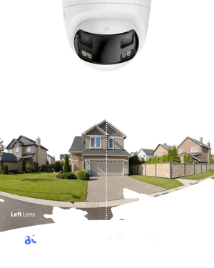 ANNKE 4K 8MP Dual - Lens Outdoor PoE Camera - 180 - Degree Wide View - stepyours.com