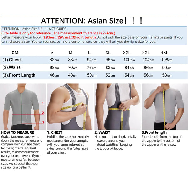 Breathable Unisex Cycling Jersey Fit — product view 6
