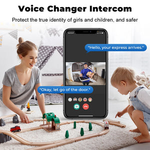 2026 Wireless Smart Video Doorbell, 2.4G WiFi Home Security Camera, 2-way Audio, Night Vision, Battery, Secure Home Monitoring by stepyours.com