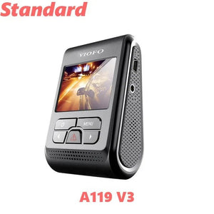 VIOFO A119 V3 2K Car Dash Camera With Parking Mode G Sensor Rota Lens - stepyours.com
