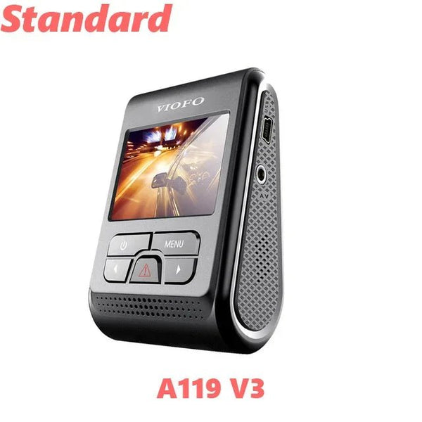 VIOFO A119 V3 2K Car Dash Camera With Parking Mode G Sensor Rota Lens - stepyours.com