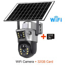 V380 Pro Solar Camera - Dual Lenses 8MP 4K 4G WiFi Night Vision - stepyours.com