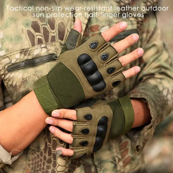 Precise Grip Tactical Gloves Outdoors — product view 3