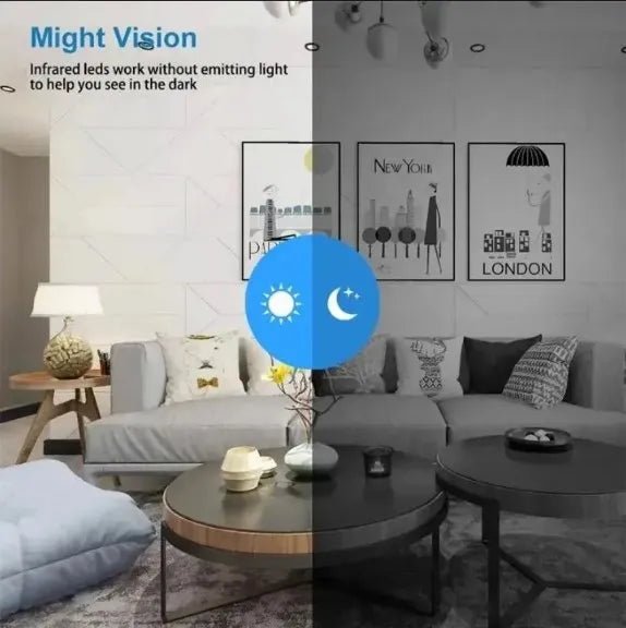 X5 1080P WiFi Night Vision Home Security Camera With Motion Detection - stepyours.com