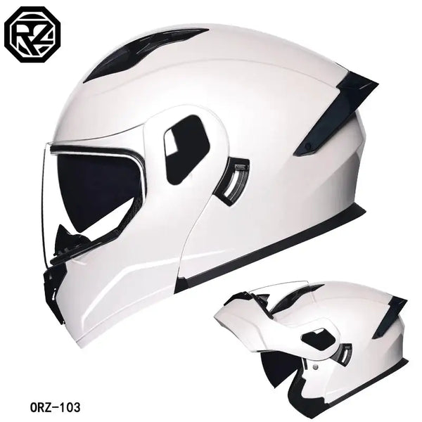 ORZ Modular Flip Helmet Dual Visor — product view 3