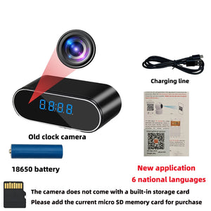New 4KHD Mini WiFi Camera for Improved Clarity, Infrared Night Vision, Remote Viewing, Motion Detection, Wireless Mini Camera by stepyours.com
