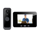 Yuezhe Tuya Smart Life WiFi Video Doorbell PIR Camera 2MP Outdoor Waterproof Wireless Door Security Intercom System 5' Monitor by stepyours.com