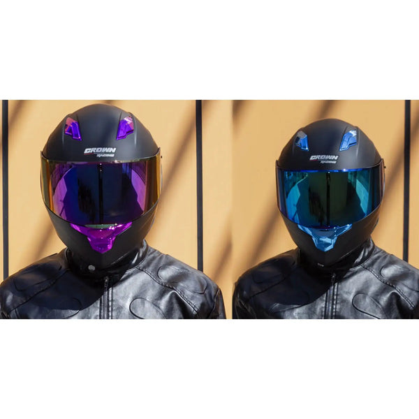 Crown Racing Full Face Helmet — product view 6