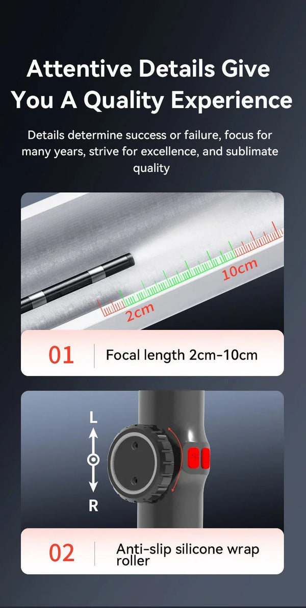 360 Degree Articulating Borescope Endoscope With Light For Android And iOS - stepyours.com