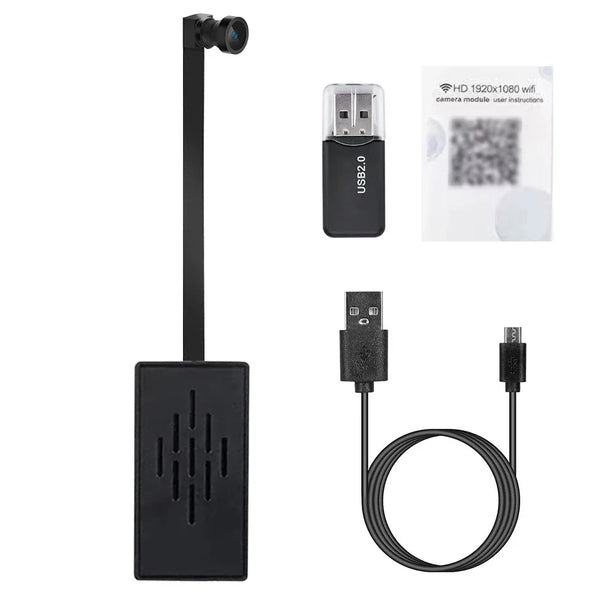 Mini Camera 1080P HD WiFi Camcorder DIY Portable Wireless Module Video Recorder Motion Detection P2P Camera Support Remote View by stepyours.com