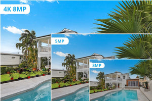 8MP 4K IP Camera WiFi Bullet Outdoor With AI Human Detection - stepyours.com