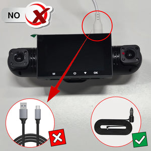 Car Dash Cam 4 Channel Front Left Right Rear FHD 1080P Night Vision Hardwire Kit - stepyours.com