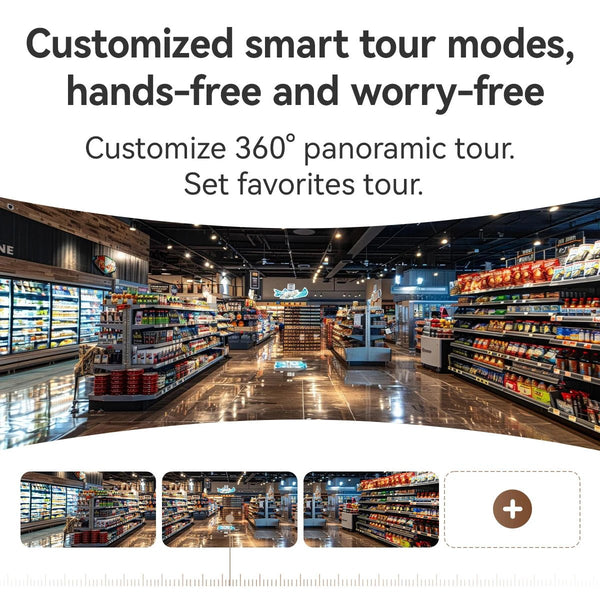 IMOU Ranger Mini 3/5MP IP Camera - 360 Degree Coverage With Smart Detection - stepyours.com