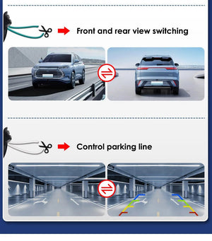 SMARTOUR AHD 1080P Reversing Camera Night Vision CVBS 6M Cable - stepyours.com