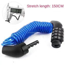 Portable Steel Cable Lock for Bicycle Security — product view 2