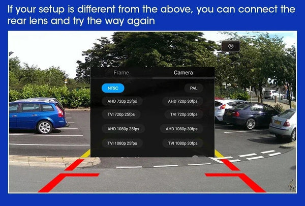JMCQ AHD 1080P Car Rear View Camera 170 Degree Fisheye With Bracket For Opel - stepyours.com