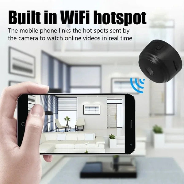 A9 HD WiFi Smart Surveillance Camera 1080P 1MP Home Security Wireless - stepyours.com