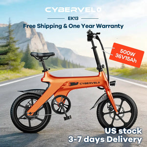 Cybervelo Foldable Electric Bike Configuration — product view 2