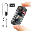 Amorus Mini 2.7K Action Camera Pocket Sized Adventure Recorder - stepyours.com