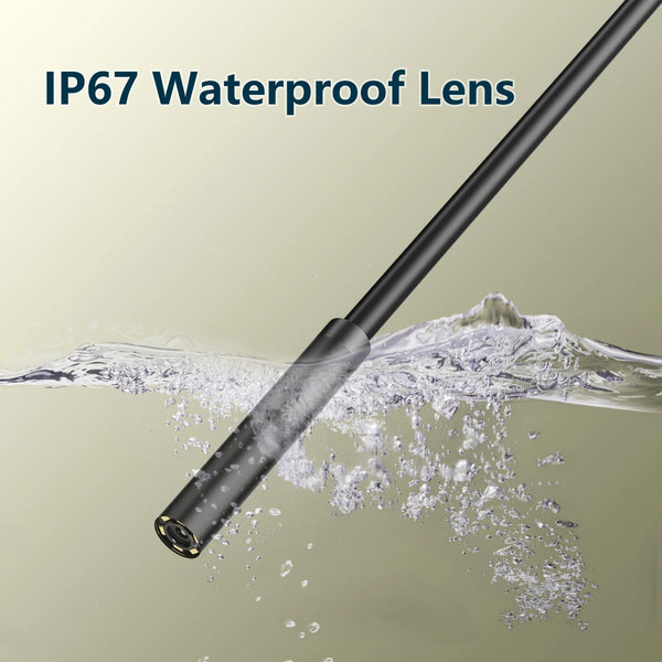 7.0mm Type C Endoscope Camera IP67 Waterproof 6 LEDs USB Android Borescope - stepyours.com