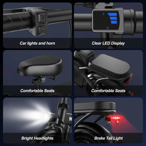 Lightweight Foldable Electric Bike — product view 8