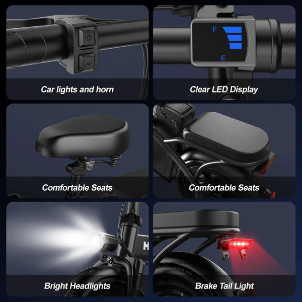 Lightweight Foldable Electric Bike — product view 8