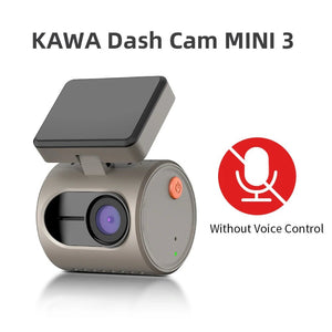 Kawa 2K Dash Cam Mini 3 for Cars Night Vision WiFi App - stepyours.com