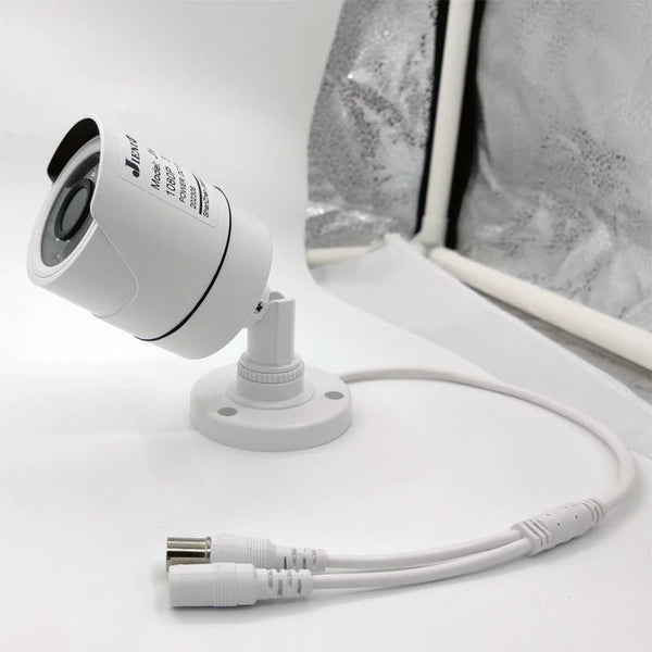 JIENUO 4K AHD Outdoor CCTV Camera - Waterproof Night Vision Security Monitor - stepyours.com