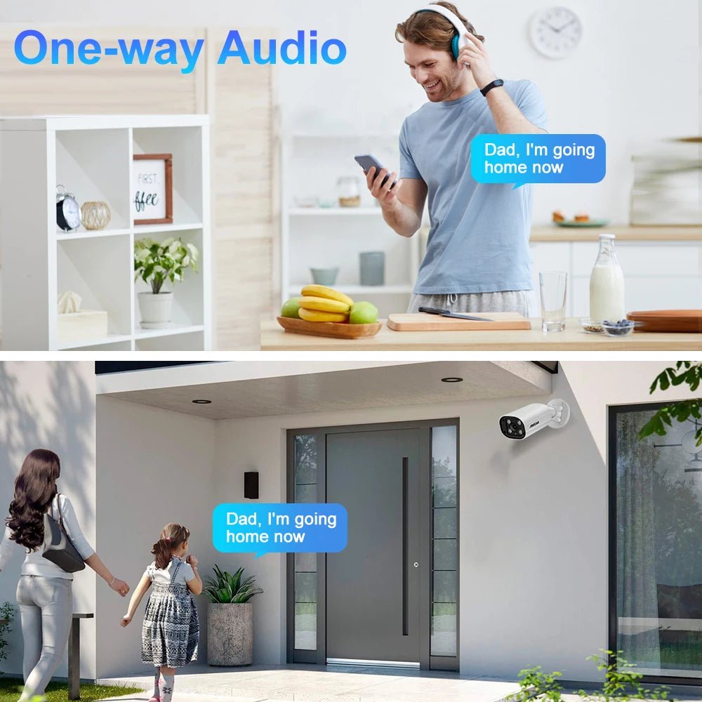 ASECAM 8MP POE IP Camera - 4K Outdoor Surveillance With Human Detection - stepyours.com