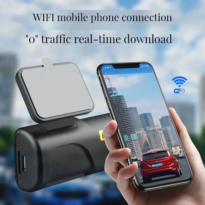 CZSKY 2K 1440P WiFi Dash Cam Car DVR Night Vision WDR Voice Control Parking Mode - stepyours.com