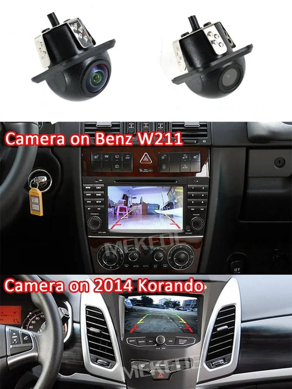 IP68 Waterproof 180 Degree Auto Parking Assist Rear View Camera 1080P AHD - stepyours.com