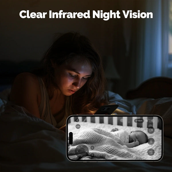 MOES Tuya WiFi Indoor Pan/Tilt Camera - 4MP HD Night Vision And Motion Alerts by stepyours.com