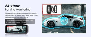 4K Dash Cam Car Camera With GPS WiFi Night Vision Dual Lens Rear View - stepyours.com