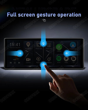 K60 Pro 11.3 Android 14 Screen GPS CarPlay Android Auto Dash Cam 1080P RearView - stepyours.com