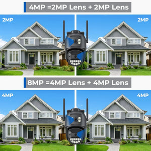 ANBIUX 8MP Dual Lens PTZ IP Camera with AI Humanoid Detection - stepyours.com