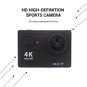 4K Action Camera WiFi Underwater Helmet Cam for Outdoor Sports - stepyours.com