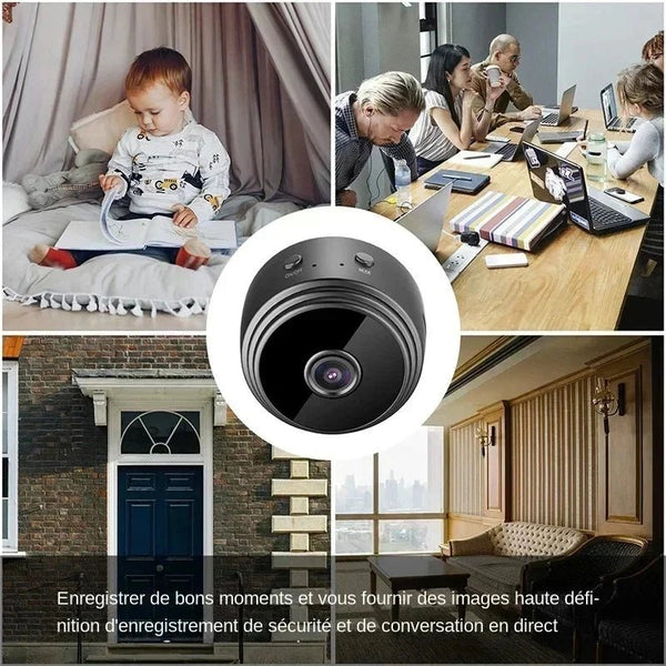 A9 WiFi Mini Camera - Wireless Video Recorder For Infants And Pets - stepyours.com