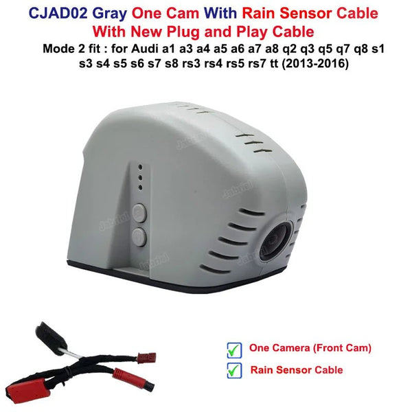 Plug And Play Audi Dash Cam With App Control 1080p Front Camera A3 A4 A5 A6 Q5 Q7 - stepyours.com
