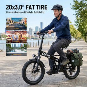 Portable Foldable Fat Tire Ebike — product view 4