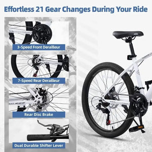 Inch Carbon Steel Mountain Bike — product image 3