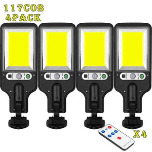 Solar Outdoor Led Wall Lamp With Motion Sensor Light — product view 9