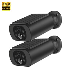Alevio 2.5K Outdoor Solar Camera Wireless AI Security With Night Vision Hooks - stepyours.com