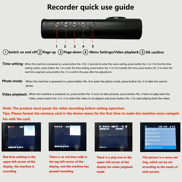 1080P Dual Dash Cam For Cars Front Inside IR Vision Loop Recording Wide Angle - stepyours.com