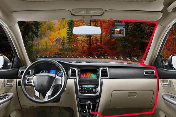 E - ACE Dash Cam 4K Dual Lens GPS WiFi 24h Parking Night Vision Rear View - stepyours.com
