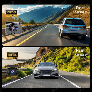 K60 Pro 11.3 Android 14 Screen GPS CarPlay Android Auto Dash Cam 1080P RearView - stepyours.com