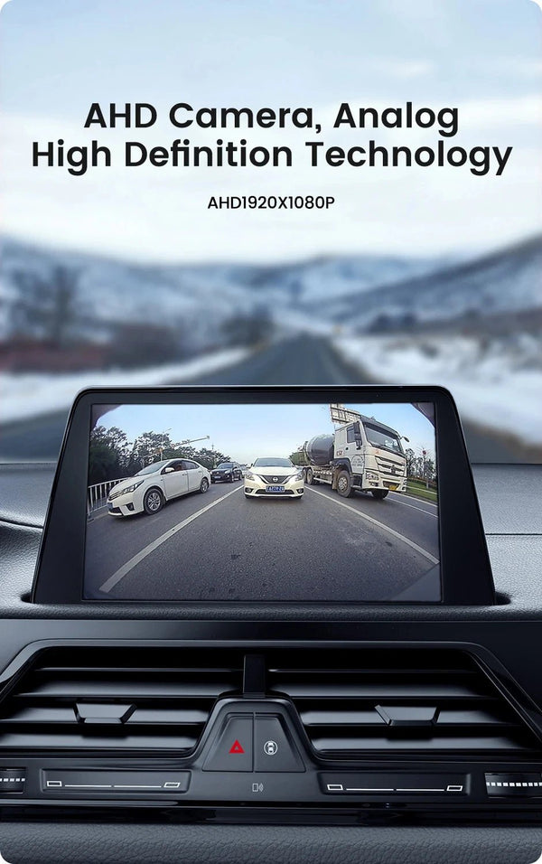 GreenYi AHD 1080P Car Rear View Camera Full HD Night Vision 170 Fisheye C879 - stepyours.com