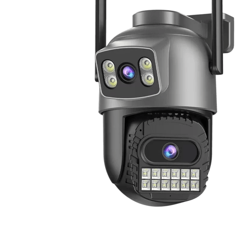 BESDER 15MP WiFi Outdoor Camera Dual Screen 10X Zoom PTZ Security IP Cam - stepyours.com